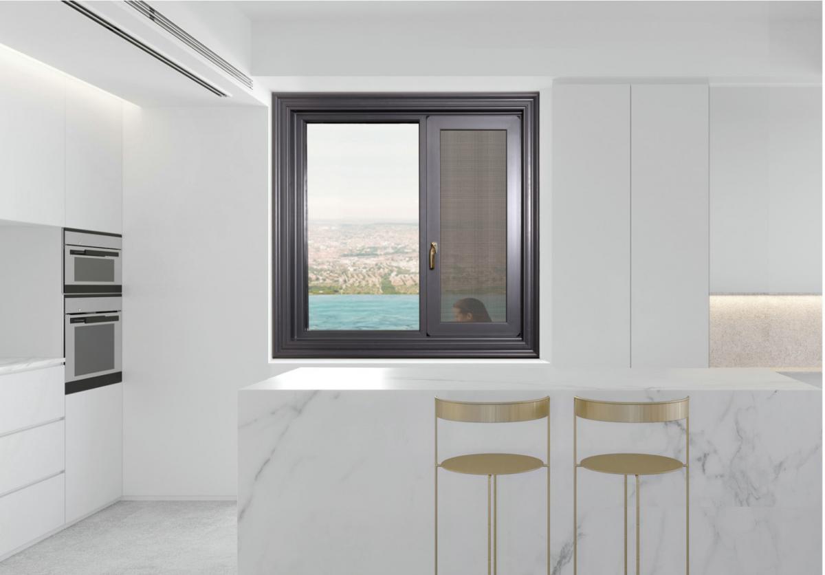 88断桥窗纱一体系列