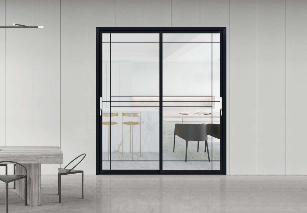 100/40窄边推拉门系列